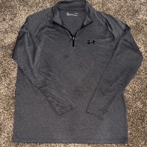 Under Armour Men's Charcoal Quarter-Zip Pullover